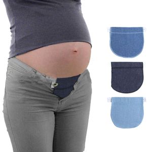 Tauge maternité Extenseur élastique pantalon souple extension boucle boucle allongeur des femmes enceintes grossesse ajusté L2405