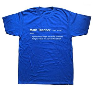 Math Teacher Definitie Calculus PI Mathematics Professor Heren Volwassen Grafische T-shirt Katoenen Korte Mouw T-shirt1