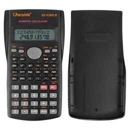 Matemáticas Enseñanza de la calculadora dedicada Handheld Portable Scientific Student 2line Display Multifunction 240430