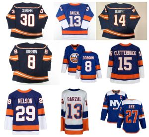 Mathew Barzal Bo Horvat Hombres Mujeres Juvenil Ny'Islanders''Hockey Jersey Ilya Sorokin Noah Dobson Brock Nelson Anders Lee Mike Bosny Jean-Gabriel Pageau Adam Pelech