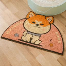 Tapis 2023 tapis de litière pour chat maison de chat nourriture pour animaux de compagnie lit anti-éclaboussures pour chats tapis tapis antidérapants propre lavable accessoires pour animaux de compagnie