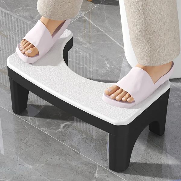 Tapis A1261ZXW tabouret en plastique surélevé salle de bain tabouret de toilette adulte Constipation tabouret chambre repose-pieds entrée banc à chaussures