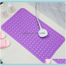 Matten Aessoires Huis Gardethroom Tapijt Badkamer Waterdichte Vloer Bad Toilet Mat Douche Chuck Anti Slip Tape Foot Pad 201211 Drop Deli