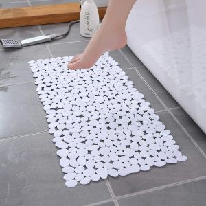 Tapis de bain antidérapants, tapis de baignoire, ventouse, coussin de douche, cuisine, 70x36cm, coussinets de pieds, tapis de sol de salle de bain pour enfants/personnes âgées/handicapés