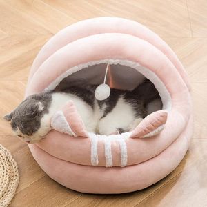 Tapis lit pour chat panier pour animaux de compagnie chenil maison pour chien Cages à Hamster coussin pour petit chien nid de chat canapé de couchage pour animaux de compagnie
