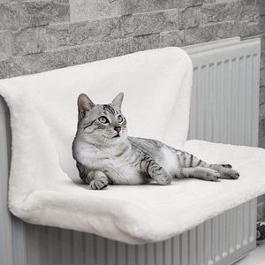 Tapis lit pour chat, rebord de fenêtre amovible, radiateur pour chat, hamac de salon pour chats, lit suspendu, transporteur confortable, siège de lit pour animaux de compagnie