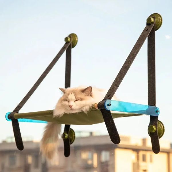 Mats Cat Hamac Pet Pet Summer Hammock Lit Home lit Salon Souin Affine de tassement suspendu