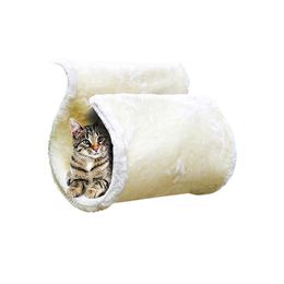 Matten Deluxe Cat Radiator Bed White Cat Hangmat Warm Kitten Puppy Bedden Mand Wasbare kat Radiator Hangmat met sterk frame wint