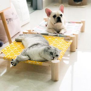 Tapis détachable chat lit hamac maison pour chats chien chiot coussin tapis chien chaise longue pour chat nid chenil produits de couchage pour animaux de compagnie