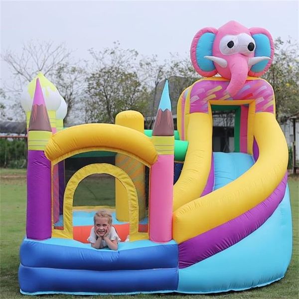 Mats Happy Kids Toys Playground Jumping Slide Bouncer Combo Inflable Castillo hinchable Casa de rebote en venta 757 E3