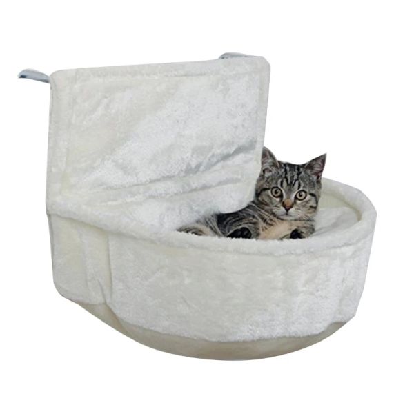 Mats K5DC-estantería de seguridad para gatos, cama que ahorra espacio, percha para gatos montada en radiador humano para descansar