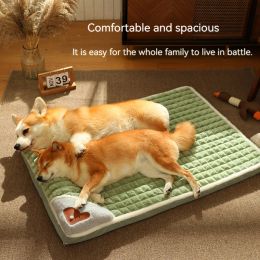 Mats Orthopedic Cat Dog Bed Kennel Banghouse Sleeping Mat ACCESSOIRES COUVERTURES LAVABLE AMOVABLE ET LIT PET NONS SKID