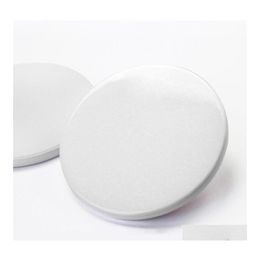 Matten pads 9 cm sublimatie blanco keramische achtbaan witte warmte overdracht afdrukken op maat