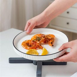 Matten vouwbare niet-slip hittebestendige kussen trivet pan placemat opvouwbare kruispot houder mat kussen keuken accessoires ma ma