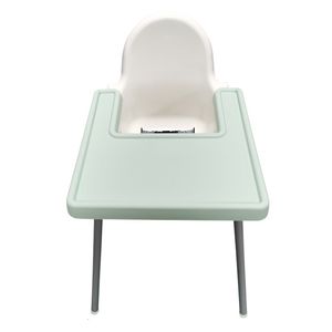 Tapis Coussinets Couverture de qualité alimentaire Napperon en silicone Chaise haute pour bébé Tapis d'alimentation 230804