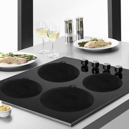 Matten Pads Inductie Cooktop Mat Niet -slip kok bovenste pad siliconen warmte geïsoleerde matmats matsmats