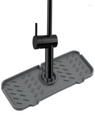 Alfombrillas de silicona para cocina, alfombrilla para grifo, fregadero, protector contra salpicaduras, almohadilla de secado, protección para encimera de baño, 6062295