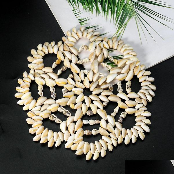 Mats PADS MUY BIEN NATURAL Shell Conch Coaster Placemat Crafts Insation thermor PAD HOME DINNING Table Decoration Kitchen ACC Homefavor DH1LH