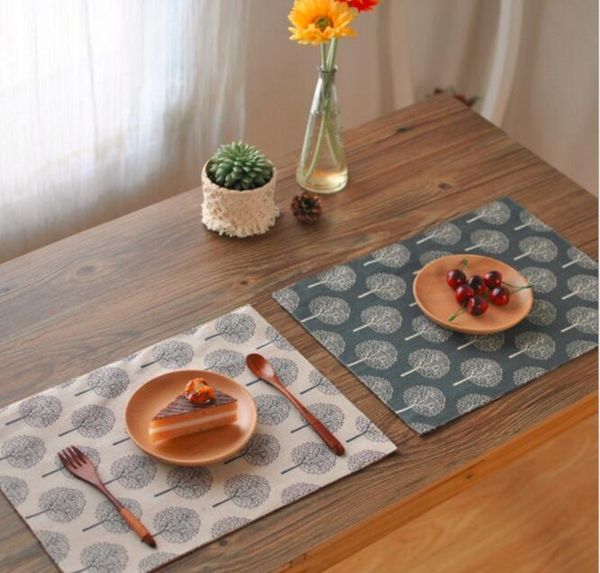 Tapis de Table en lin imprimé, napperon de Table, Style japonais, en Polyester, Textile de maison, vente en gros, FG832
