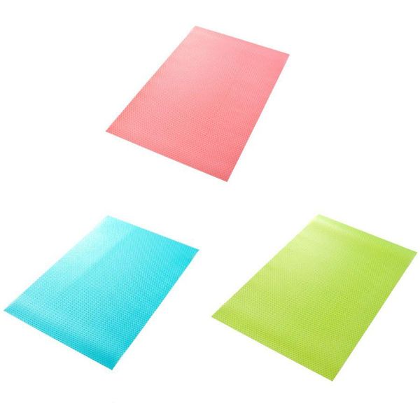 Tapis Tapis En Gros 4Pcs / Set 45X30Cm Coupe Antifoing Réfrigérateur Armoire Tapis Étanche Nettoyable Insation Pad Étanche À L'humidité Eva D Dhq3L