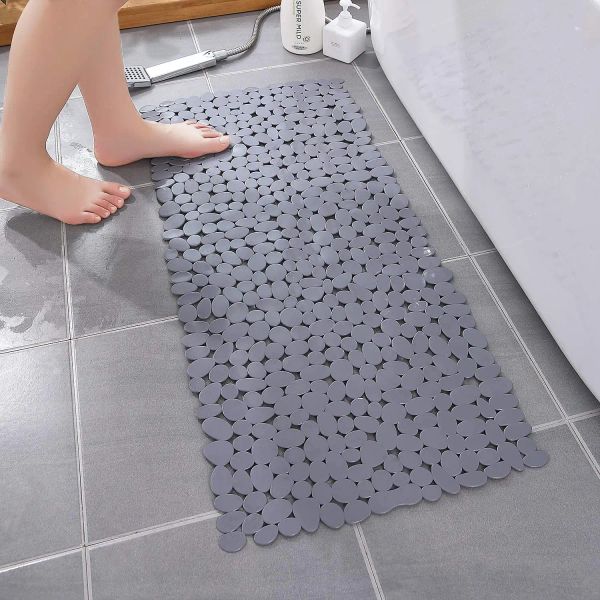 Tapis galets cailloux de salle de bain non glisser la baignoire antidérapante des tapis de baignoire antidérapante