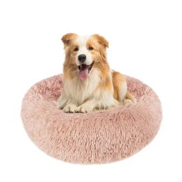 Mats Pet Dog Bed Comfortable Donut Cuddler Round Dog Kennel Ultra Soft Washable Dog and Cat Cushion Bed Winter Warm Sofa hot sell