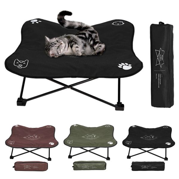 Mats Pet Dog Bed Portable en toute sécurité pliant chien couchage Nid pour chats Pet Lounge Chaise de compagnie de compagnie de compagnie