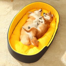Mats Pet Dog Bed Coussin chaud pour petits chiens moyens de chiens moyens de couchage paniers imperméables Cat House Kennel Mat Couverture Pet Produits