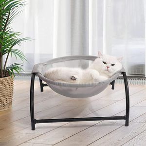 Tapis Lits suspendus pour animaux de compagnie portant support pour chat hamac pour chat pour animaux de compagnie confortable étagère de lit pour animal de compagnie siège amovible lits ronds pour tapis de nid pour animaux de compagnie