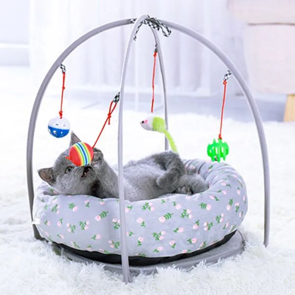 Mats Portable Pet Gat Toys Toy de carpa Funny Cat Toys Mobile Pets Play Toy Toys Cat Play Matty Blanket House Kitten Kitten Cups