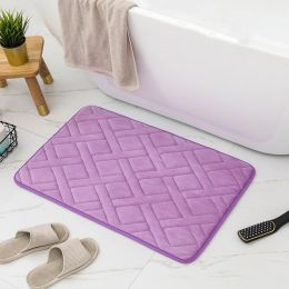 Tapis de bain de salle de bain de salle de bain de salle de bain moelleux multiples baignoires baignoires toilettes de toilette salon chambre à coucher de cuisine