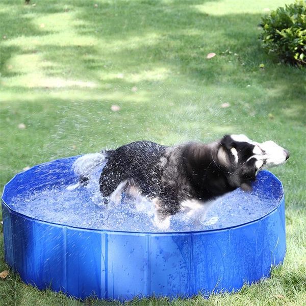 Esteras de verano para perros, piscina, bañera, cama plegable para mascotas, perros, gatos, piscinas, lavado de PVC, estanque de baño, cachorro, gatito, bañera para perros