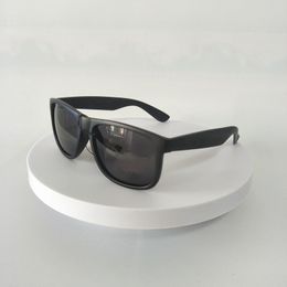 Lunettes de soleil noir mat hommes marque classique rétro lunettes femmes lunettes de créateur de luxe lunettes de soleil carrées Protection Uv