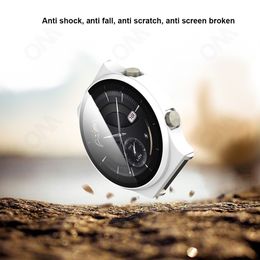 Case mate para huawei watch gt 2 pro cubierta de estuche con reloj inteligente de vidrio templado protector de pantalla de 9h para Huawei GT2 Pro
