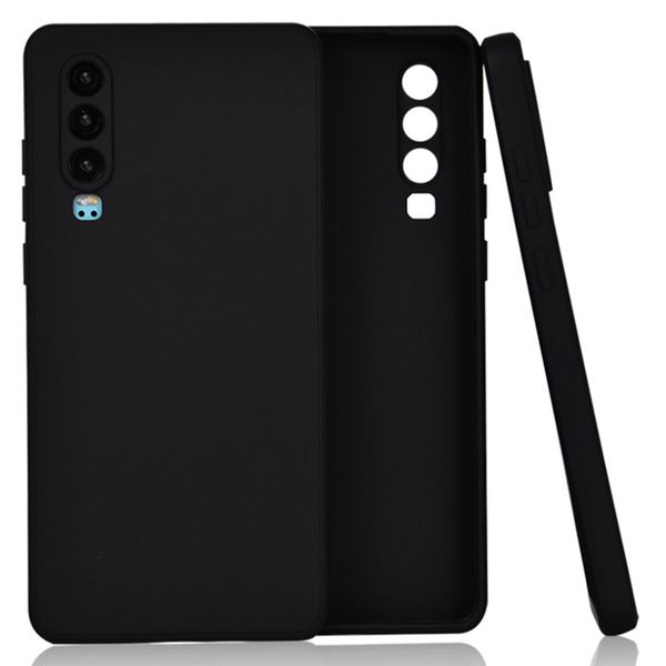 Étuis mats pour Xiaomi Redmi Note 10 Pro Max Mi 11 Ultra 9 8 7 5G 9A K40 K30 K20 Lite Mi11 Accessoires de couverture de téléphone en silicone noir
