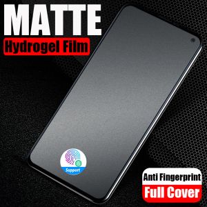 Matte hydrogelfilm voor Samsung S21 S22 S23 Ultra S10 S20 S8 S8 Plus Opmerking 10+ TPU -schermbeschermers voor Samsung A54 A72 A73 A53 5G