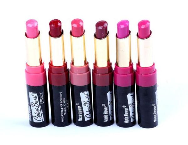 Rouge à lèvres mat marque maquillage rouges à lèvres magasins de haute qualité lèvres 24 pièces 24 couleurs teinte violet foncé maquillage rouge à lèvres lait lèvres Waterpro5300222