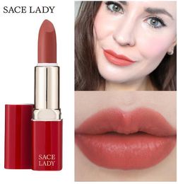 Matte lipsticks waterdichte make-up langdurige naakt lip sticks make-up natuurlijke merk lip schoonheid cosmetica