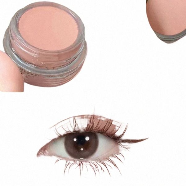 Fard à paupières liquide mat crème pêche rose violet blush nu brun visage Ctour imperméable à l'eau fard à paupières base de maquillage Q9yr #