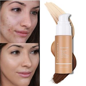 Matte vloeibare fundering Olieregeling Concealer Beauty Waterdichte langdurige hydraterende fundering