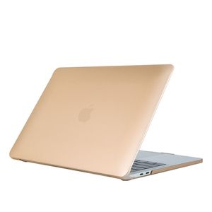 Matte Metaal Kleur Laptop Hard Case voor Nieuwe Macbook 13.3 Air Pro Touch Bar 15.4 Pro Retina Laptop Volledige Beschermende gevallen