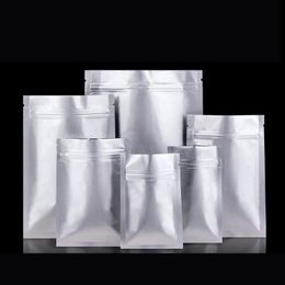 Bolsa Matte Resalable Aluminio Foil Package Package Pack 200pcs/Lot Bag Bag de almacenamiento de alimentos Bocadillos de té a largo plazo Bag Iblsb