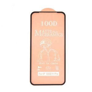 Protector de pantalla mate para iPhone 12 11 pro max xs xr 7 8 plus Película de cerámica Xiaomi Redmi 9a samsung A50 A51 protector de plástico suave antihuellas