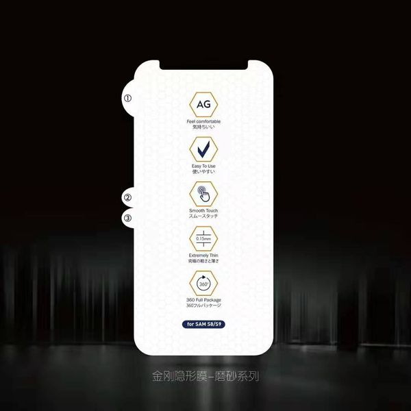 Protecteur d'écran en Film Hydrogel souple mat, pour Iphone 13 12 Mini 11 Pro Max X XS XR 8 7 6S Plus, sans emballage
