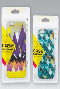 Matte Translucent Zipper Lock Retail Opp PP PVC Poly Bag pour iPhone 6S 7 8 Plus Samsung S7 Edge Phone Case Case en cuir 7570792