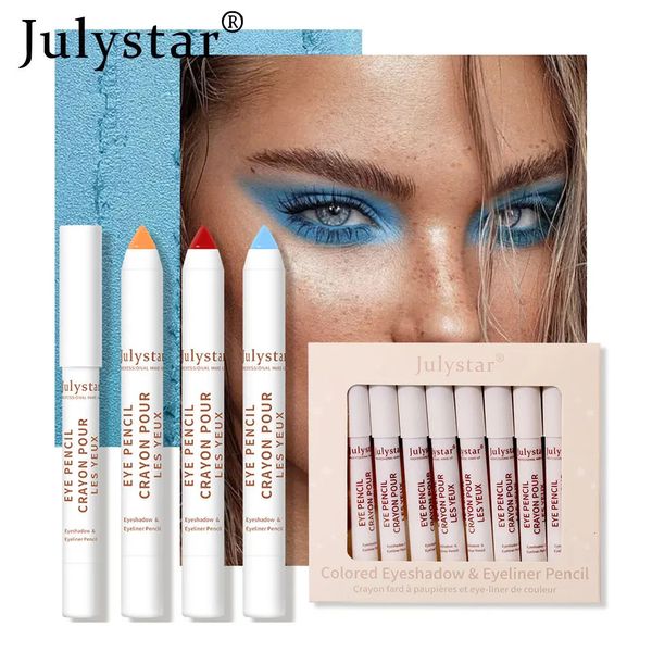 Matte blanc couché Silkworm Lightlighter Eyes Corner Brightening Pearl High-Gloss Eyeliner imperméable Page à paupières à paillettes Stick 240408