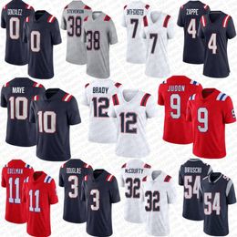 10 Drake Maye 0 Christian Gonzalez Matthew Judon Football Jerseys Tom Brady Rhamondre Stevenson Demario Douglas Kendrick Bourne Hunter Henry Ja'lynn Polk K.J.Osborn