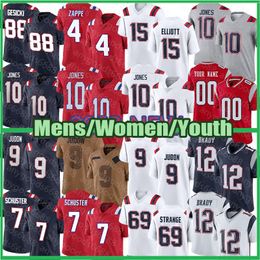 Matthew Slater Matt Judon Mac Jones voetbalshirt New Englandes Patriot Jalen Mills Ezekiel Elliott Bailey Zappe Mike Gesicki Cole Strange Christian Barmore A01