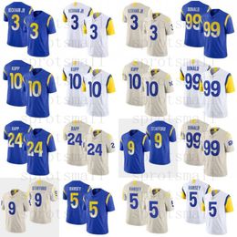 Matthew Stafford Camisetas de fútbol Cooper Kupp Aaron Donald Cam Akers Jalen Ramsey Bobby Wagner Van Jefferson Taylor Rapp Leonard Floyd Eric Dickerson John Wolford