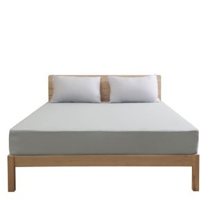 Matelas Sprei Anti Air Pelindung Kasur Serat Mikro Halus Seprai Tahan Bantalan Matras Antitungau Sabaana Cama 150 230905